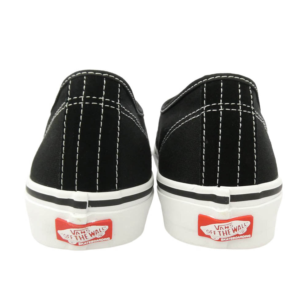 VANS バンズ VN0A5FC8Y28 Skate Authentic Black White スケート オーセンティック ブラックホワイト ローカットスニーカー ブラック系 ホワイト系 29.5cm【新古品】【未使用】【中古】
