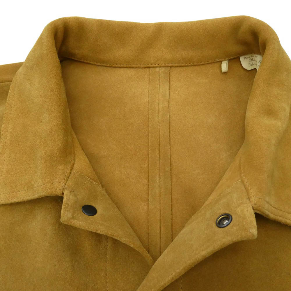 Levi's リーバイス 004AT-0000 BOB DYLAN COLLECTION LVC SUEDE TRUCKER GOLDEN RUSSE ボブ ディラン コレクション エルブイシー スエード トラッカー ゴールデン ラセット ジャケット ライトブラウン系 XL【美品】【中古】