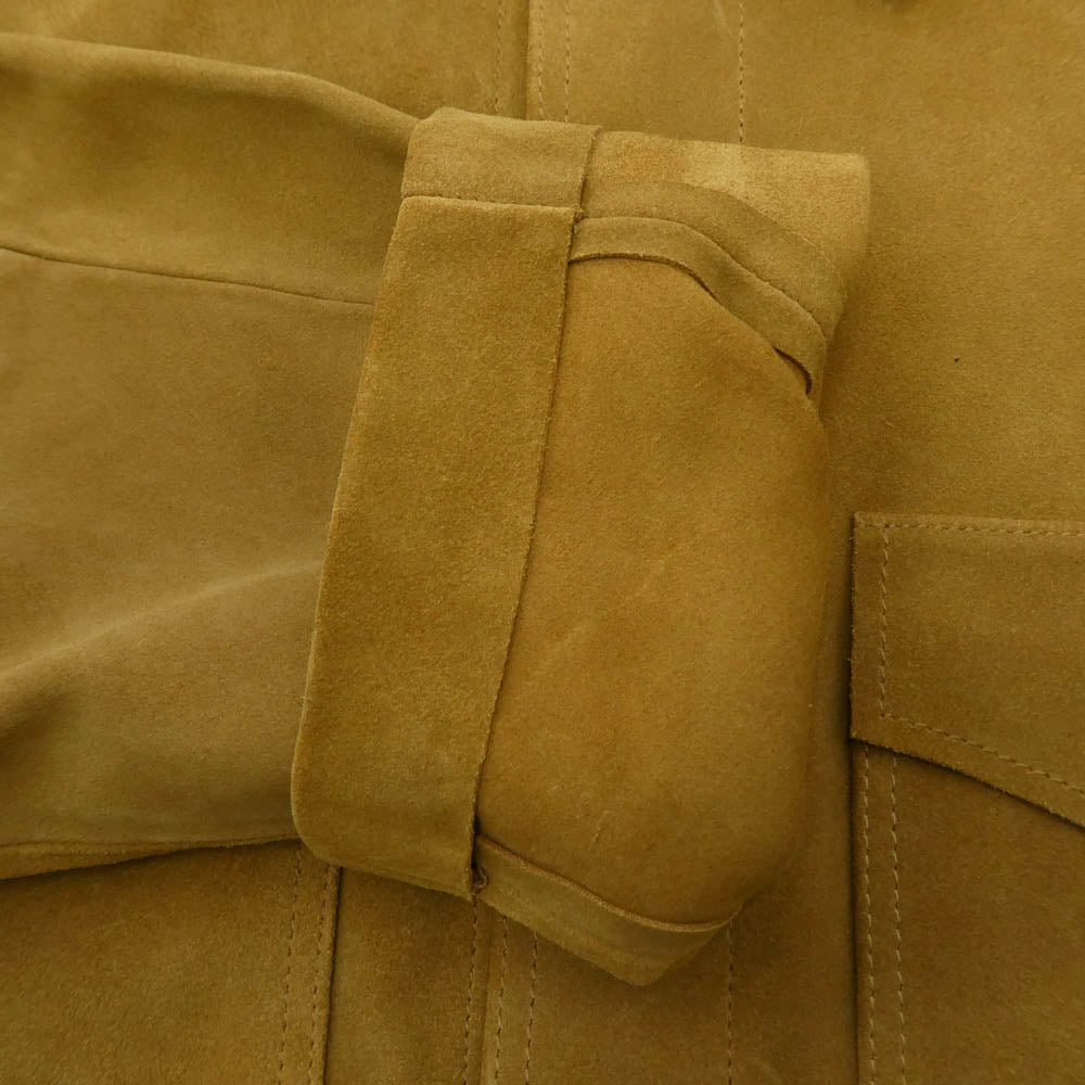 Levi's リーバイス 004AT-0000 BOB DYLAN COLLECTION LVC SUEDE TRUCKER GOLDEN RUSSE ボブ ディラン コレクション エルブイシー スエード トラッカー ゴールデン ラセット ジャケット ライトブラウン系 XL【美品】【中古】