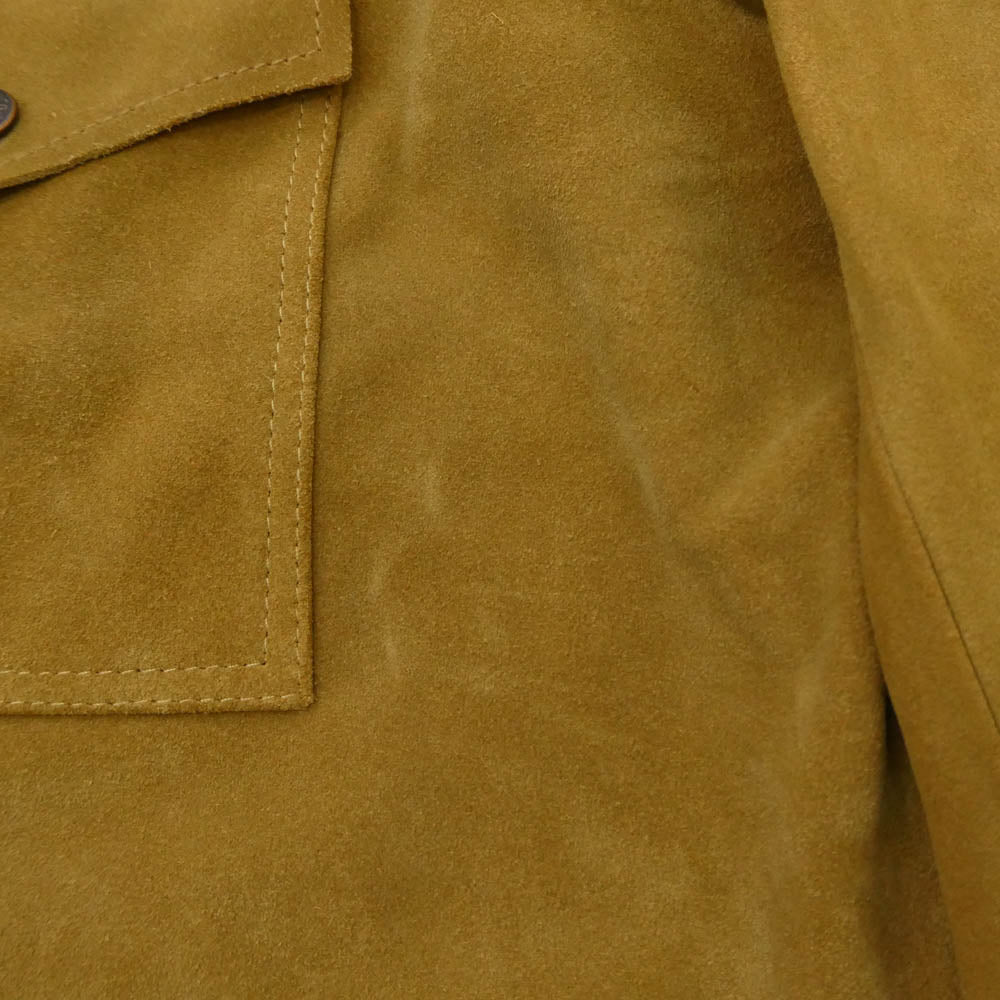 Levi's リーバイス 004AT-0000 BOB DYLAN COLLECTION LVC SUEDE TRUCKER GOLDEN RUSSE ボブ ディラン コレクション エルブイシー スエード トラッカー ゴールデン ラセット ジャケット ライトブラウン系 XL【美品】【中古】