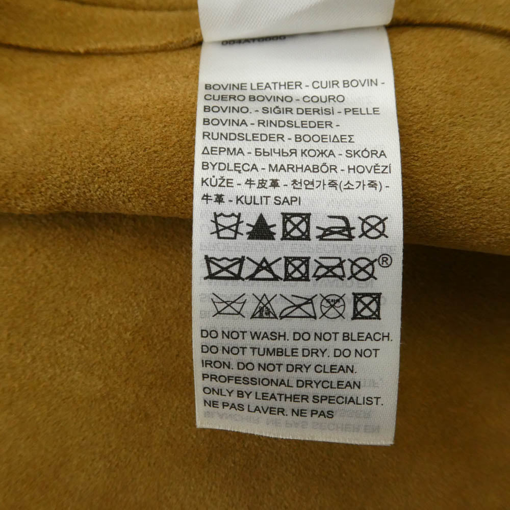 Levi's リーバイス 004AT-0000 BOB DYLAN COLLECTION LVC SUEDE TRUCKER GOLDEN RUSSE ボブ ディラン コレクション エルブイシー スエード トラッカー ゴールデン ラセット ジャケット ライトブラウン系 XL【美品】【中古】