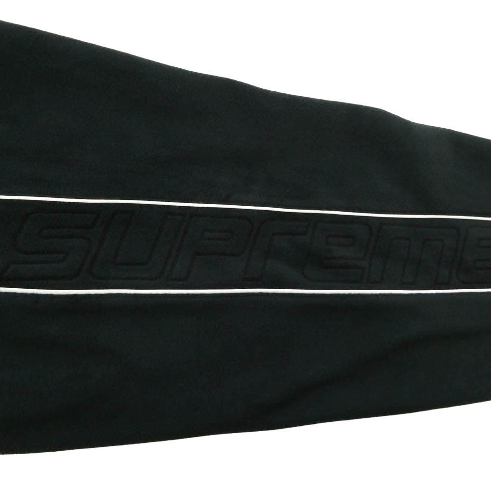 Supreme シュプリーム 25AW Polartec Reflective Piping Pant ポーラテック リフレクティブ パイピング フリースパンツ ブラック系 S【極上美品】【中古】