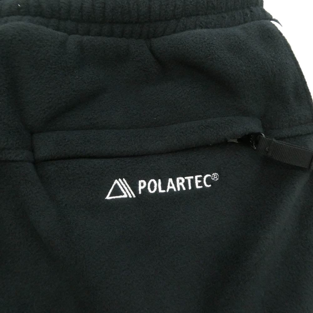 Supreme シュプリーム 25AW Polartec Reflective Piping Pant ポーラテック リフレクティブ パイピング フリースパンツ ブラック系 S【極上美品】【中古】