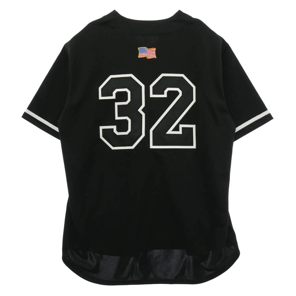 Supreme シュプリーム 25AW Swords Baseball Jersey ソーズ ベースボール ジャージー 半袖 シャツ ブラック系 L【極上美品】【中古】