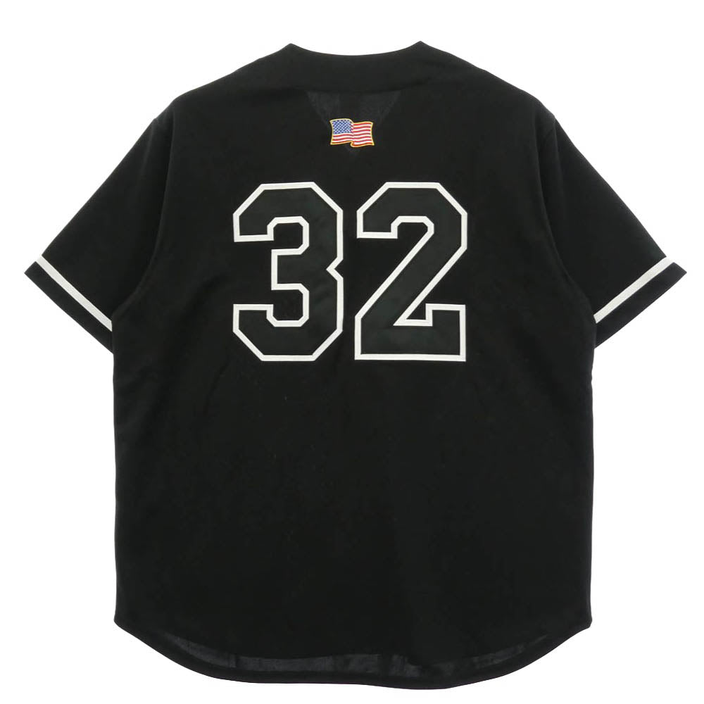 Supreme シュプリーム 25AW Swords Baseball Jersey ソーズ ベースボール ジャージー 半袖 シャツ ブラック系 L【極上美品】【中古】