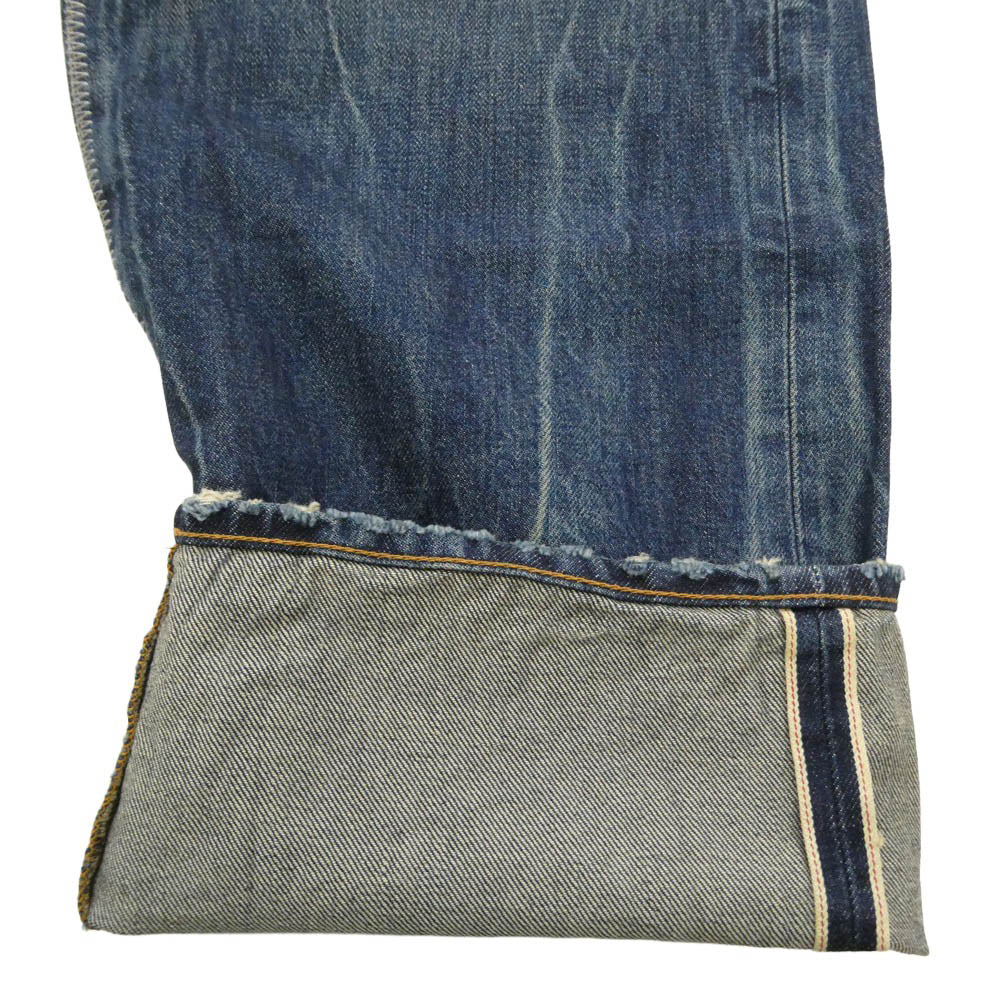 Supreme シュプリーム NUMBER(N)INE ナンバーナイン 25AW x Number (N)ine ナンバーナイン Patches Loose Fit Jean ダメージウォッシュ加工 パッチ ルーズフィット ジーンズ デニムパンツ W32 インディゴブルー系 32【極上美品】【中古】
