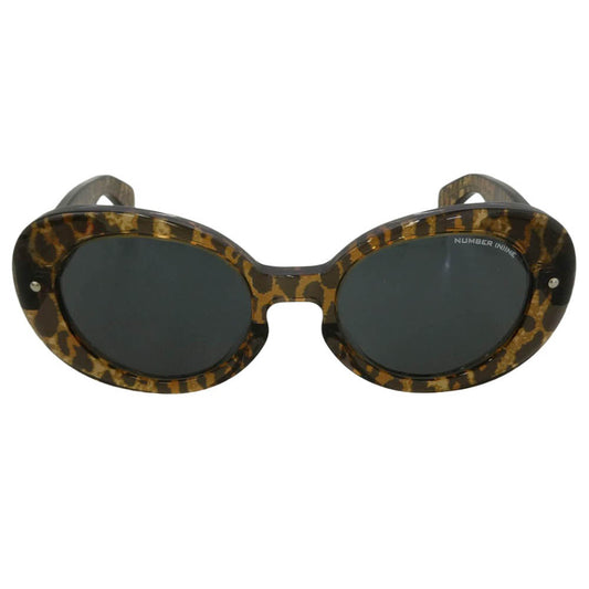 Supreme シュプリーム NUMBER(N)INE ナンバーナイン 25AW x Number (N)ine ナンバーナイン Sunglasses Leopard サングラス レオパード　 ブラウン系 ブラック系【極上美品】【中古】
