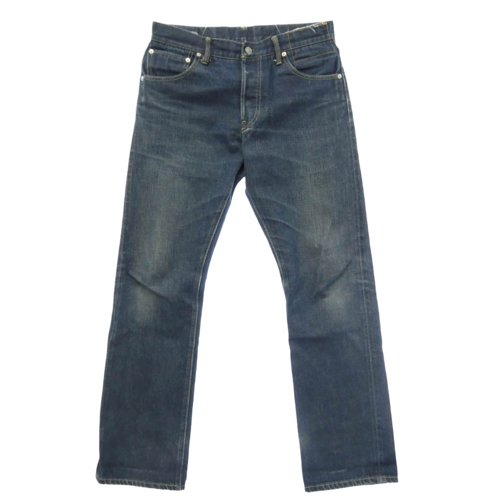 VISVIM ビズビム 16SS 0116105005026 Social Sculpture Denim 01.2 ソーシャル スカルプチャー デニム パンツ インディゴブルー系 W32【中古】