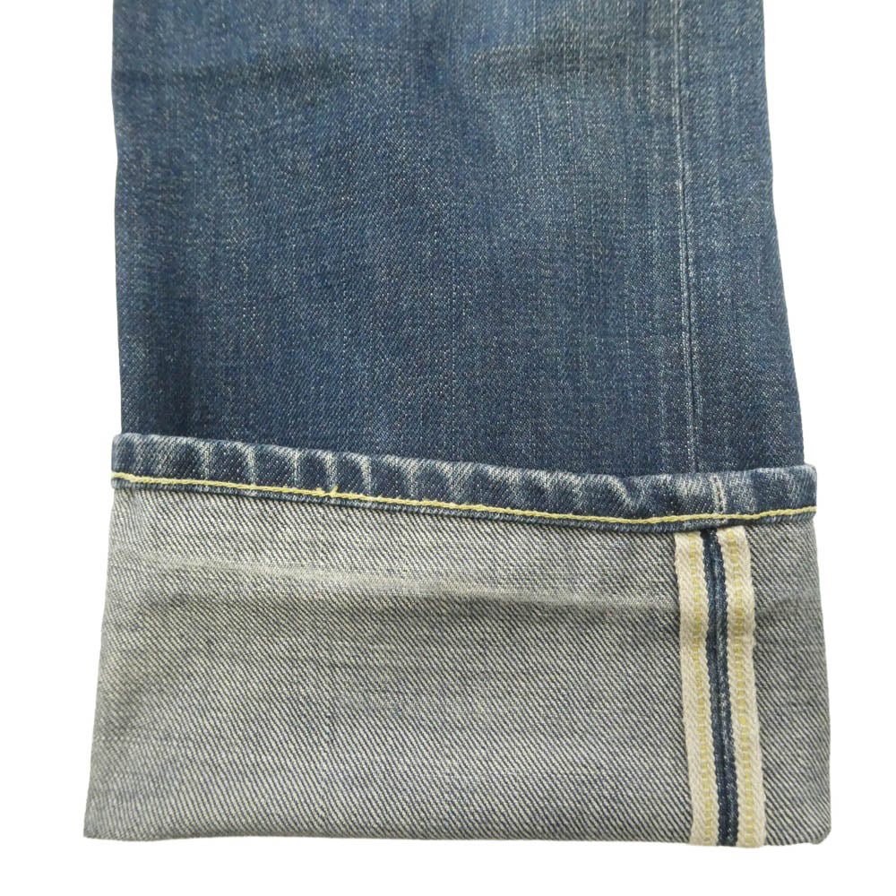 VISVIM ビズビム 16SS 0116105005026 Social Sculpture Denim 01.2 ソーシャル スカルプチャー デニム パンツ インディゴブルー系 W32【中古】