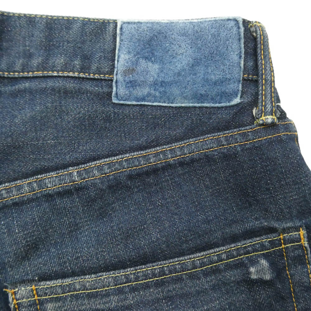 VISVIM ビズビム 16SS 0116105005026 Social Sculpture Denim 01.2 ソーシャル スカルプチャー デニム パンツ インディゴブルー系 W32【中古】