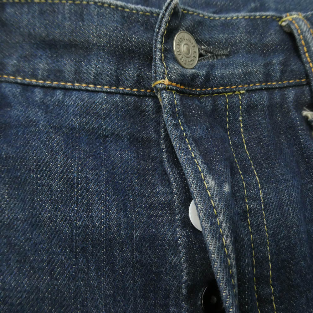 VISVIM ビズビム 16SS 0116105005026 Social Sculpture Denim 01.2 ソーシャル スカルプチャー デニム パンツ インディゴブルー系 W32【中古】
