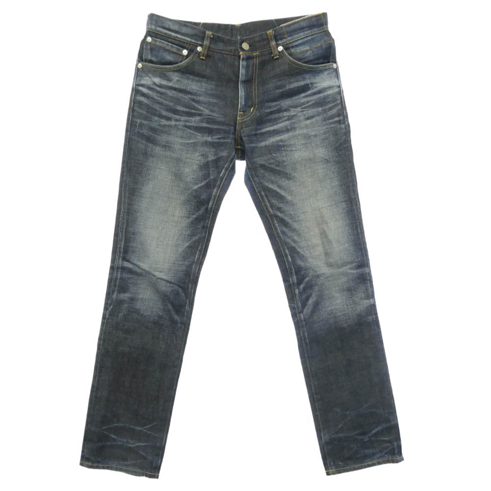 VISVIM ビズビム 16AW 0116205005008 SOCIAL SCULPTURE 04 NON-WASHED ソーシャル スカルプチャー ノンウォッシュド デニムパンツ インディゴブルー系 W32【中古】