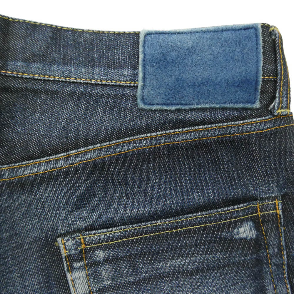 VISVIM ビズビム 16AW 0116205005008 SOCIAL SCULPTURE 04 NON-WASHED ソーシャル スカルプチャー ノンウォッシュド デニムパンツ インディゴブルー系 W32【中古】
