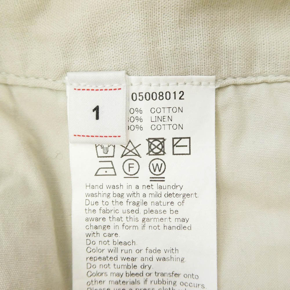VISVIM ビズビム 20SS 0120105008012 MANNOCK PANTS STITCHES マノック パンツ スティッチーズ ベージュ系 1【中古】