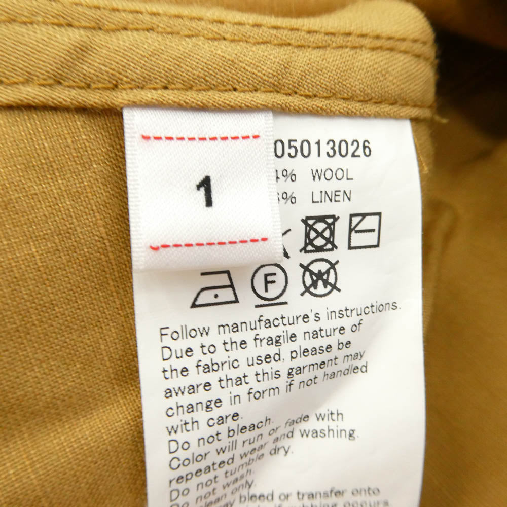 VISVIM ビズビム 21AW 0121205013026 FOUR WINDS COAT フォー ウィンズ コート ベージュ系 1【中古】