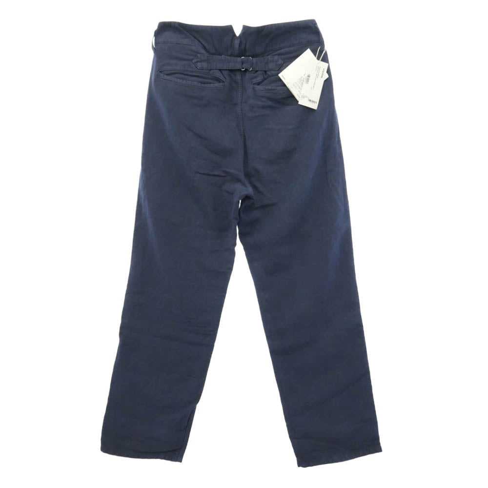 VISVIM ビズビム 25AW 0125205008011 PASTORAL PANTS MOLESKIN DMGD パストラル モレスキン ダメージ パンツ ネイビー系 2【中古】