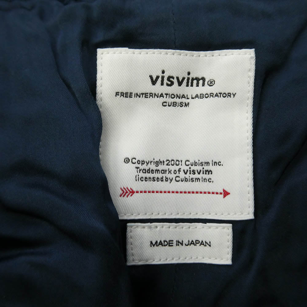 VISVIM ビズビム 25AW 0125205008011 PASTORAL PANTS MOLESKIN DMGD パストラル モレスキン ダメージ パンツ ネイビー系 2【中古】