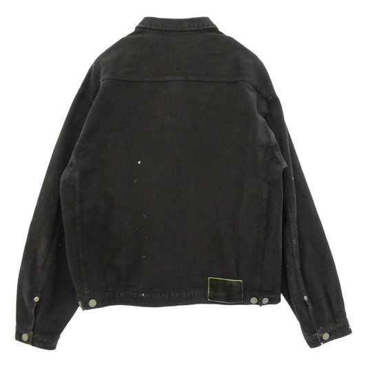 VISVIM ビズビム 22SS 0122105013024 101XX JKT CRASH DRY PIQUE ダブルエックス ジャケット クラッシュ ドライ ピケ デニム ジャケット ダークブラウン系 2【中古】