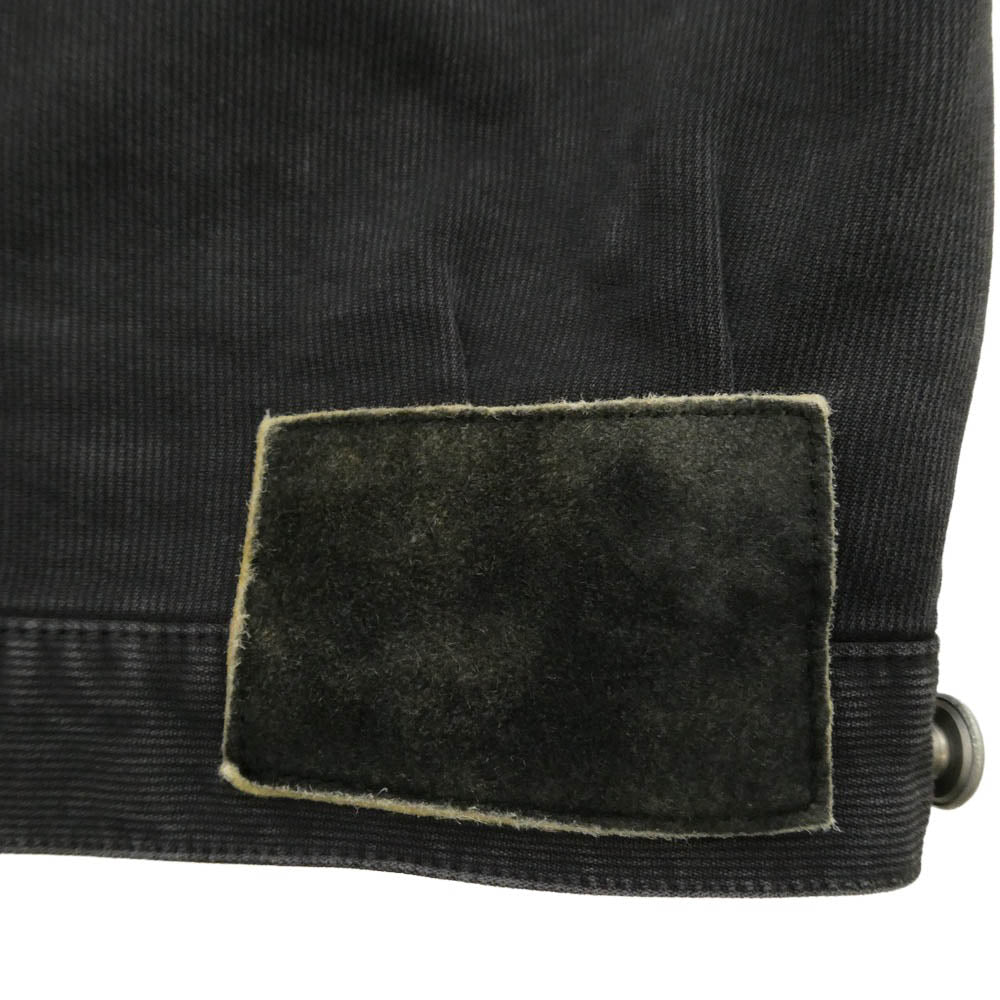 VISVIM ビズビム 22SS 0122105013024 101XX JKT CRASH DRY PIQUE ダブルエックス ジャケット クラッシュ ドライ ピケ デニム ジャケット ダークブラウン系 2【中古】