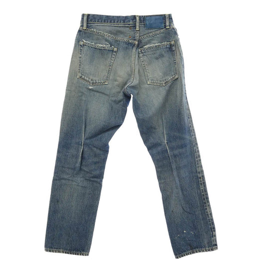 VISVIM ビズビム 22SS 0122105005017 SS JOURNEYMAN PANTS TACKED DMGD エスエス ジャーニーマン タックト ダメージ パンツ インディゴブルー系 1【中古】