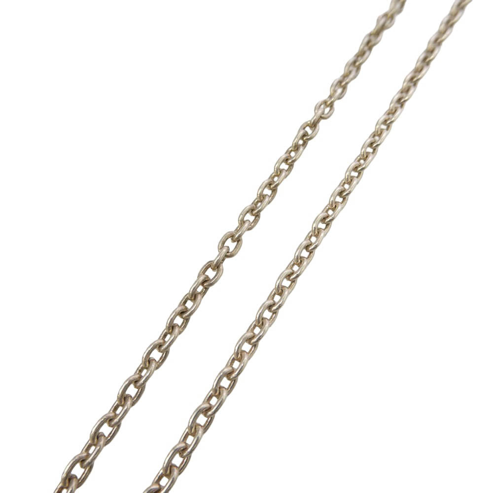 PUERTA DEL SOL プエルタデルソル PE328 ベルトモチーフ ペンダント フックチェーン ネックレス シルバー系【中古】