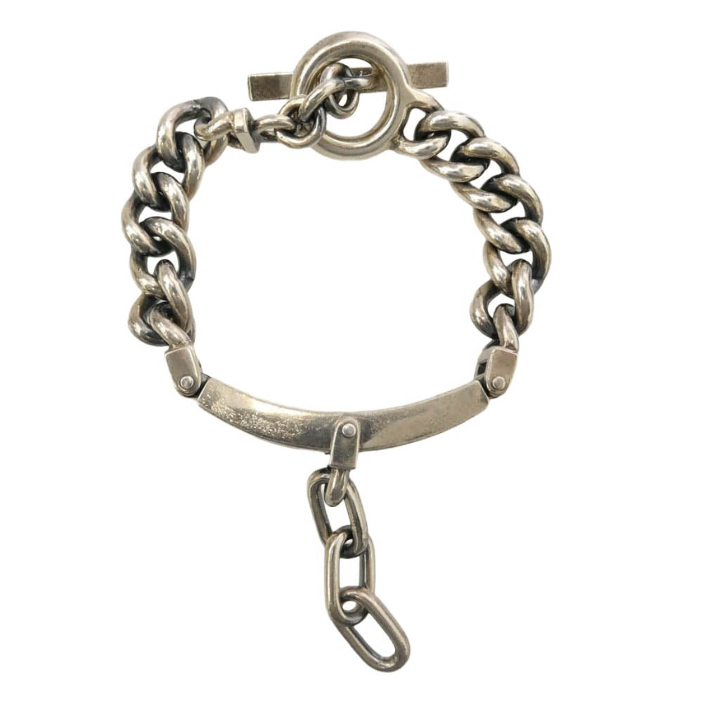 PUERTA DEL SOL プエルタデルソル IDプレート Tバー ブレスレット シルバー系【中古】