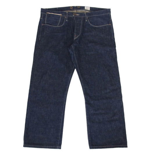 ORGUEIL オルゲイユ OR-1001 Tailor Jeans テーラー ジーンズ シンチバック付 ボタンフライ セルビッチ デニム パンツ インディゴブルー系 36【中古】