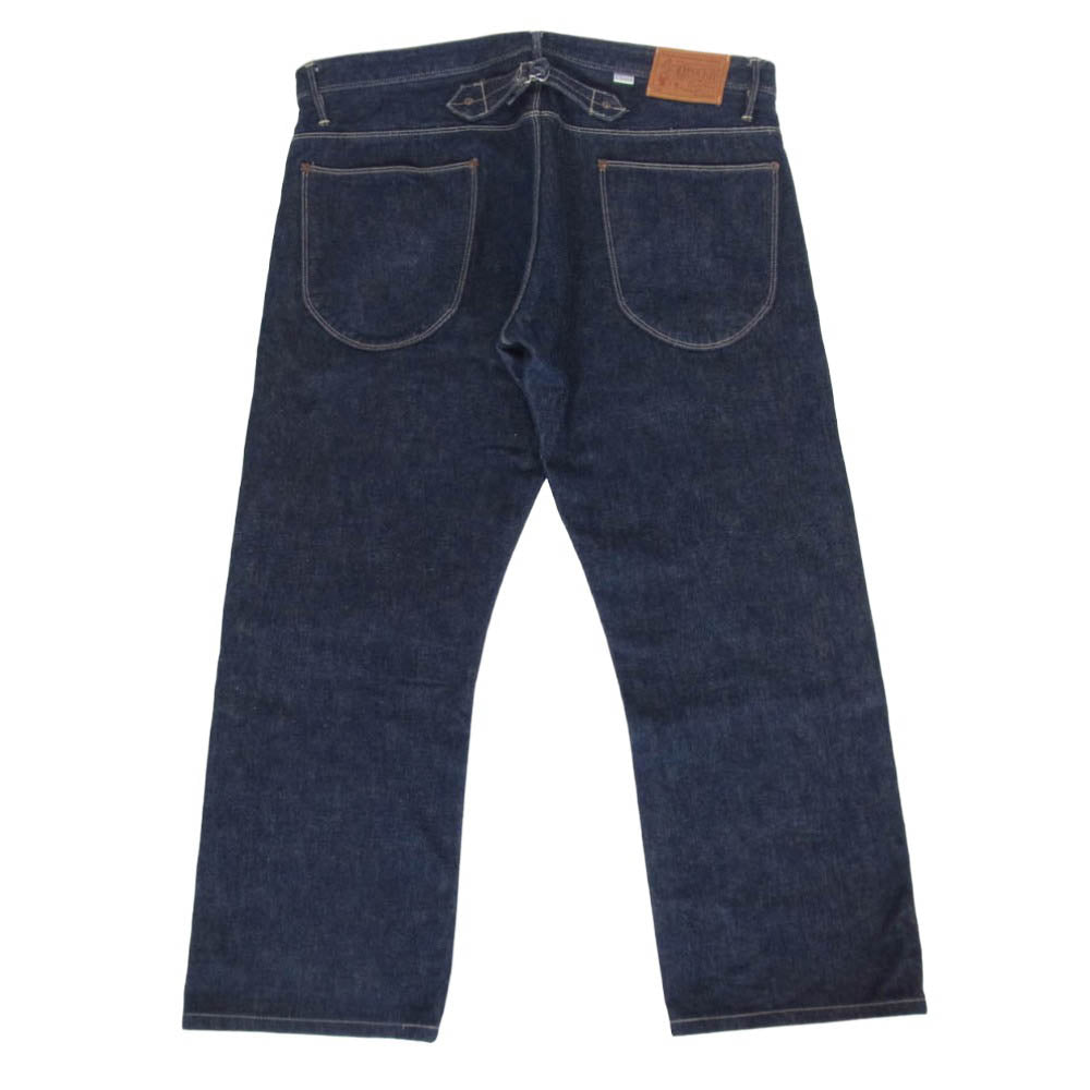 ORGUEIL オルゲイユ OR-1001 Tailor Jeans テーラー ジーンズ シンチバック付 ボタンフライ セルビッチ デニム パンツ インディゴブルー系 36【中古】