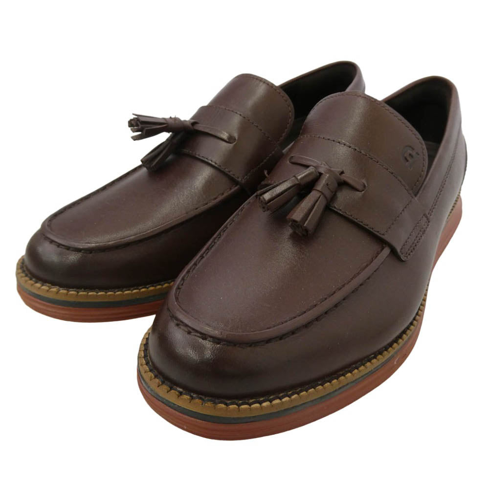 COLE HAAN コールハーン C40713 MERIDIAN TASSEL LOAFERS オリジナルグランド タッセル ローファー スニーカー ブラウン系 8M【中古】