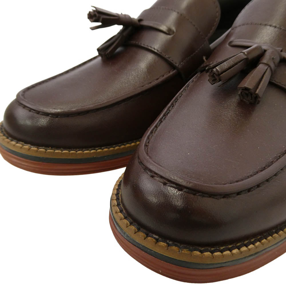 COLE HAAN コールハーン C40713 MERIDIAN TASSEL LOAFERS オリジナルグランド タッセル ローファー スニーカー ブラウン系 8M【中古】