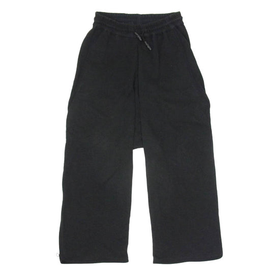 バイボレ コットン ナイロン混 イージー ワイド サルエル パンツ ブラック系 M【中古】