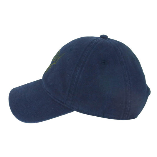 South2 West8 サウスツーウェストエイト Strap Back Cap ロゴ刺繍 6パネル キャップ 帽子 ネイビー系 サイズ表記なし【中古】