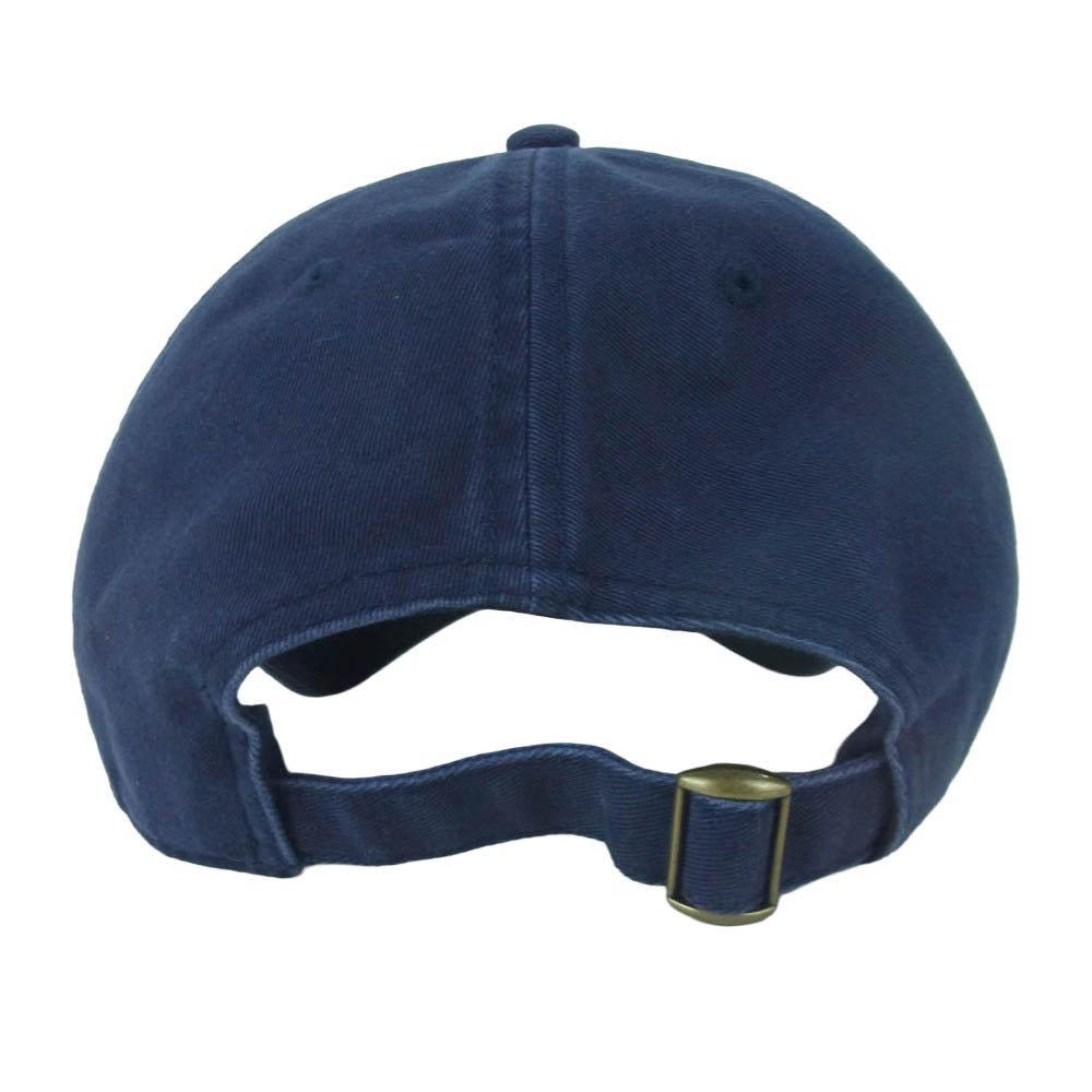 South2 West8 サウスツーウェストエイト Strap Back Cap ロゴ刺繍 6パネル キャップ 帽子 ネイビー系 サイズ表記なし【中古】