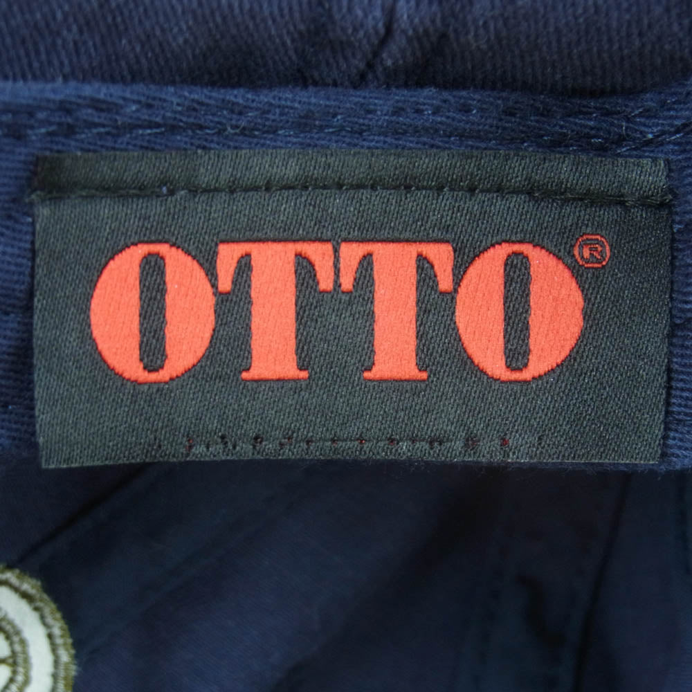 South2 West8 サウスツーウェストエイト Strap Back Cap ロゴ刺繍 6パネル キャップ 帽子 ネイビー系 サイズ表記なし【中古】