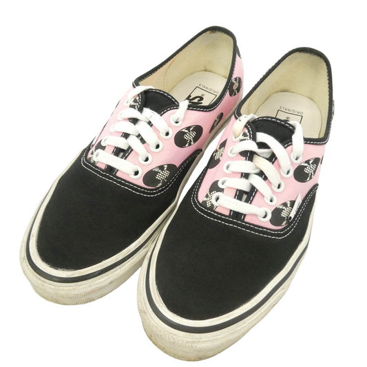 WACKO MARIA ワコマリア 21SS VN0A4BV9594 × Wacko Maria ワコマリア UA OG Authentic LX オーセンティック ローカットスニーカー ピンク系 ブラック系 27cm【中古】