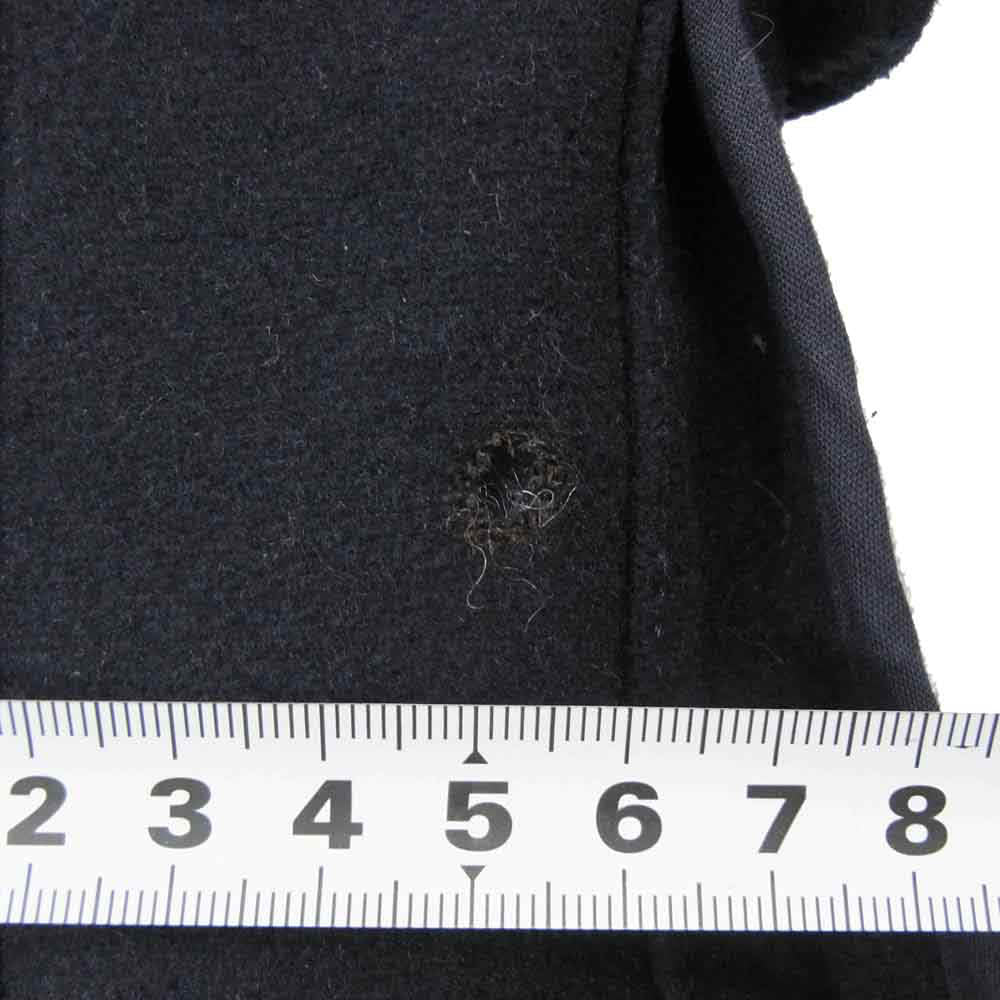 Barbour バブアー 15019 ウール エポレット付 Pコート ピーコート ネイビー系 38【中古】