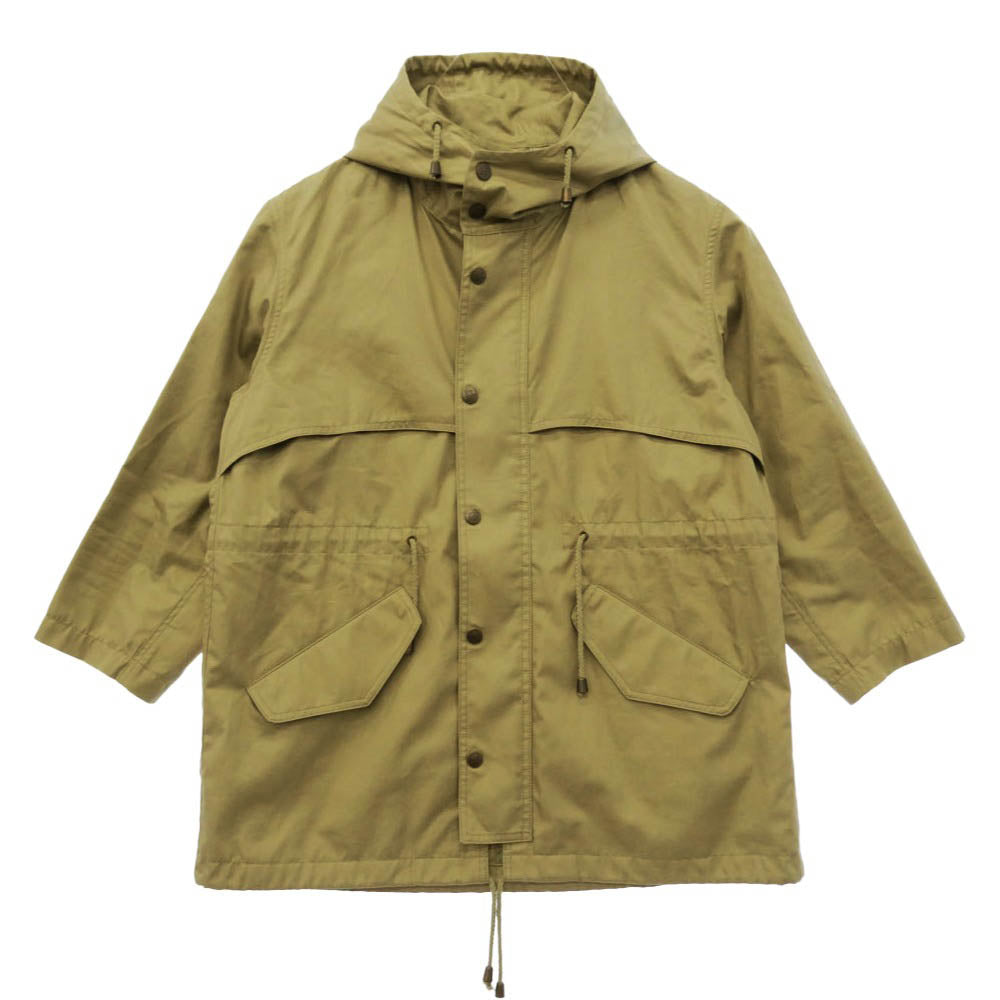 グレンフェル 英国製 コットン マウンテン パーカー フーデッド ジャケット カーキ系 M【中古】