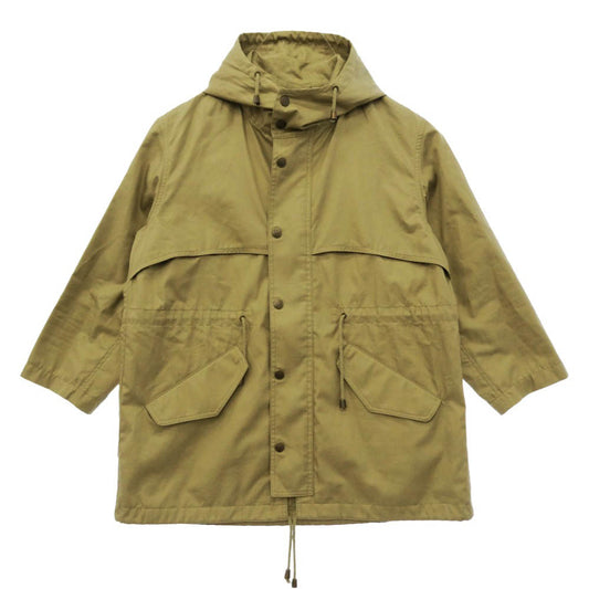 グレンフェル 英国製 コットン マウンテン パーカー フーデッド ジャケット カーキ系 M【中古】