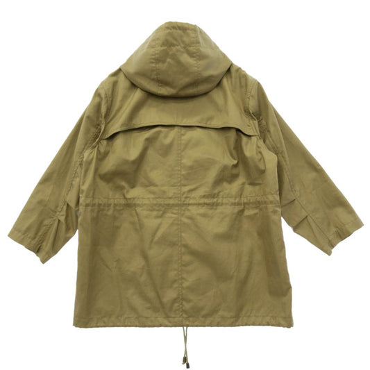 グレンフェル 英国製 コットン マウンテン パーカー フーデッド ジャケット カーキ系 M【中古】