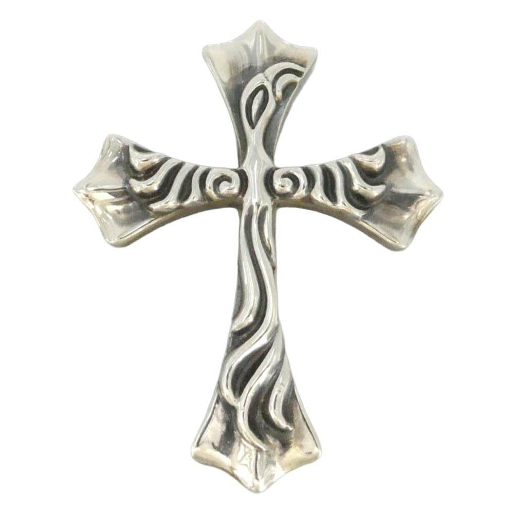 LONE ONES ロンワンズ Spread Eagle Cross LARGE スプレッド イーグル クロス ラージ Lサイズ ペンダントトップ シルバー系【美品】【中古】