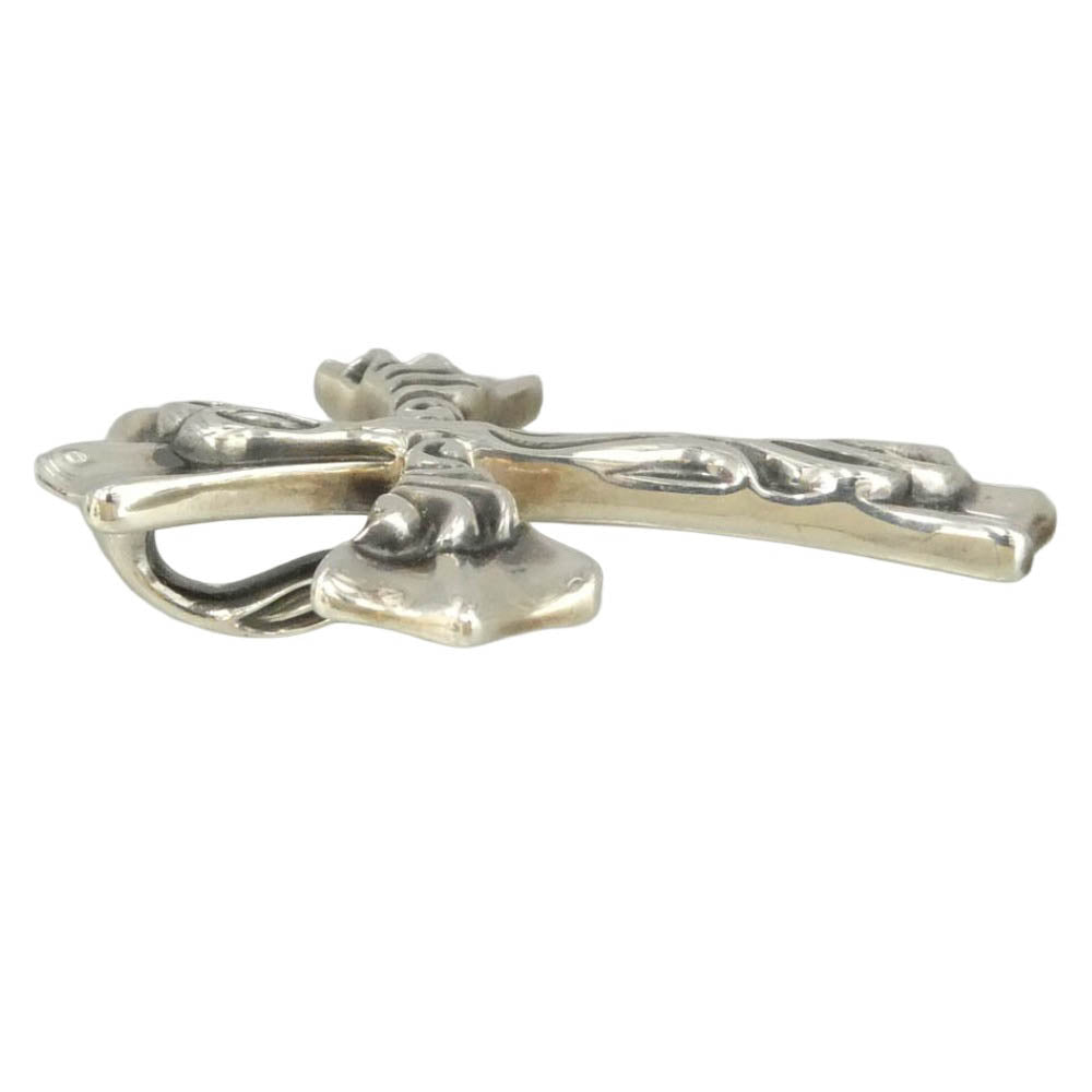 LONE ONES ロンワンズ Spread Eagle Cross LARGE スプレッド イーグル クロス ラージ Lサイズ ペンダントトップ シルバー系【美品】【中古】