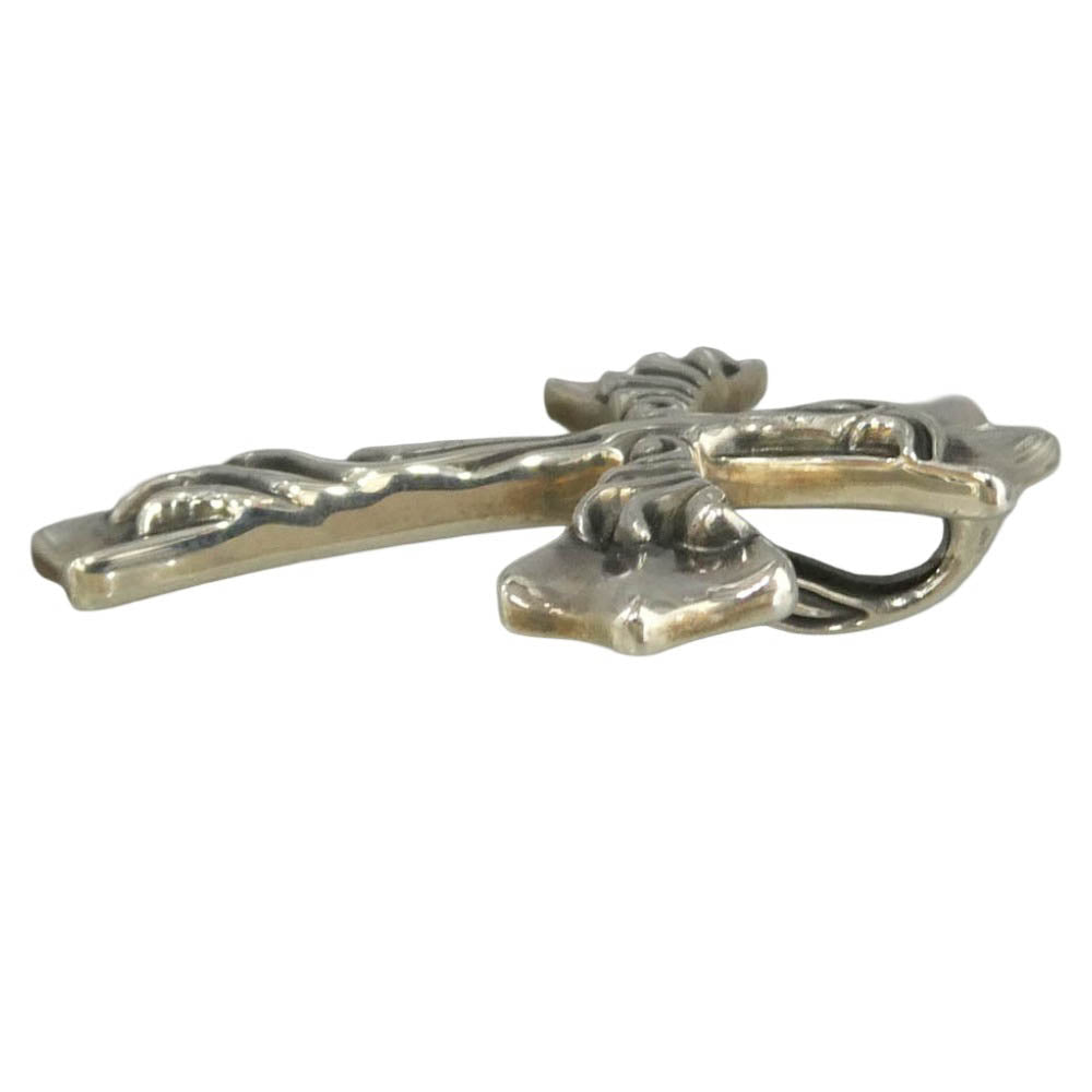 LONE ONES ロンワンズ Spread Eagle Cross LARGE スプレッド イーグル クロス ラージ Lサイズ ペンダントトップ シルバー系【美品】【中古】