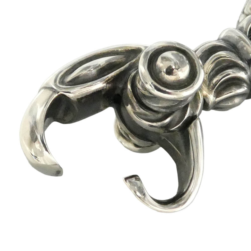 LONE ONES ロンワンズ SWAN CLIP(L) W/ CLASP(L) スワンクリップL ウィズ クラスプL キーリング キーチェーン シルバー系【極上美品】【中古】