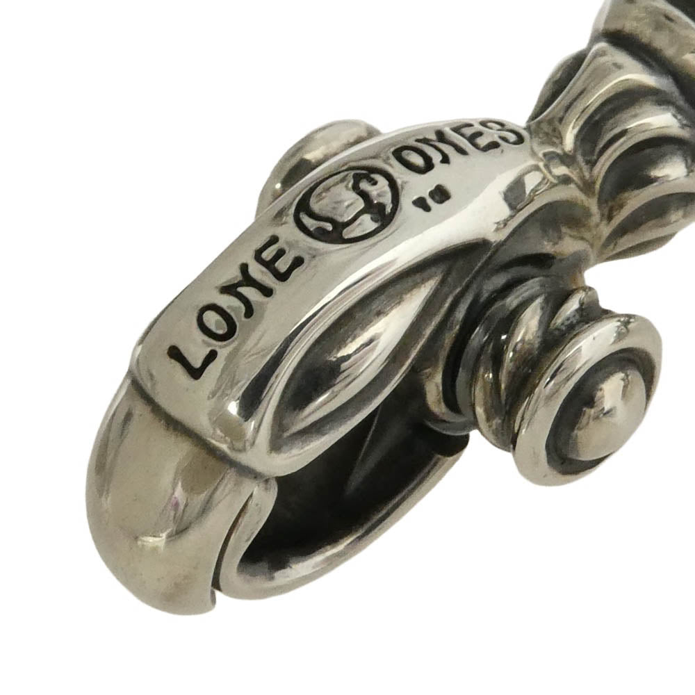 LONE ONES ロンワンズ SWAN CLIP(L) W/ CLASP(L) スワンクリップL ウィズ クラスプL キーリング キーチェーン シルバー系【極上美品】【中古】