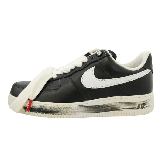 NIKE ナイキ AQ3692-001 【フェイクバスターズ鑑定済】 PEACEMINUSONE Air Force 1 Low Para Noise Black G-DRAGON ピースマイナスワン エアフォース1 ロー パラノイズ ブラック ジードラゴン ローカットスニーカー ブラック系 27.5cm【極上美品】【中古】