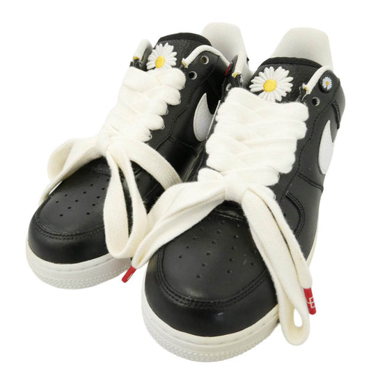 NIKE ナイキ AQ3692-001 【フェイクバスターズ鑑定済】 PEACEMINUSONE Air Force 1 Low Para Noise Black G-DRAGON ピースマイナスワン エアフォース1 ロー パラノイズ ブラック ジードラゴン ローカットスニーカー ブラック系 27.5cm【極上美品】【中古】