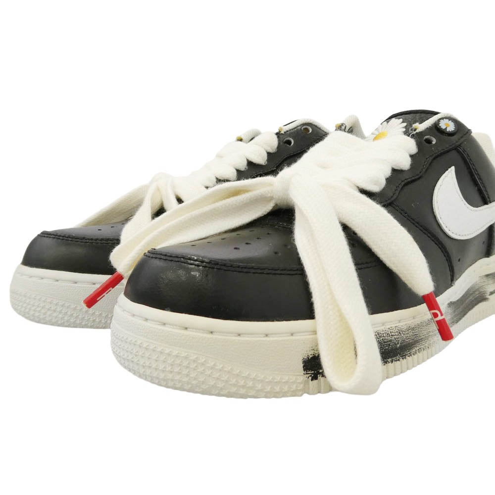 NIKE ナイキ AQ3692-001 【フェイクバスターズ鑑定済】 PEACEMINUSONE Air Force 1 Low Para Noise Black G-DRAGON ピースマイナスワン エアフォース1 ロー パラノイズ ブラック ジードラゴン ローカットスニーカー ブラック系 27.5cm【極上美品】【中古】