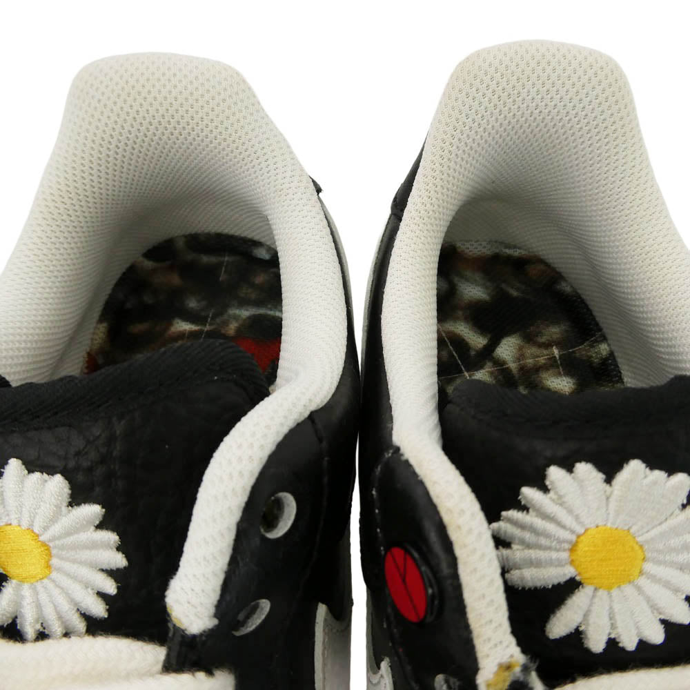 NIKE ナイキ AQ3692-001 【フェイクバスターズ鑑定済】 PEACEMINUSONE Air Force 1 Low Para Noise Black G-DRAGON ピースマイナスワン エアフォース1 ロー パラノイズ ブラック ジードラゴン ローカットスニーカー ブラック系 27.5cm【極上美品】【中古】