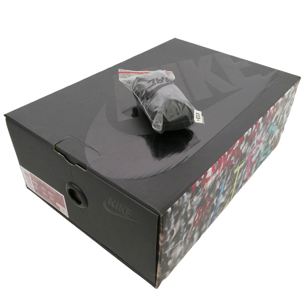 NIKE ナイキ AQ3692-001 【フェイクバスターズ鑑定済】 PEACEMINUSONE Air Force 1 Low Para Noise Black G-DRAGON ピースマイナスワン エアフォース1 ロー パラノイズ ブラック ジードラゴン ローカットスニーカー ブラック系 27.5cm【極上美品】【中古】