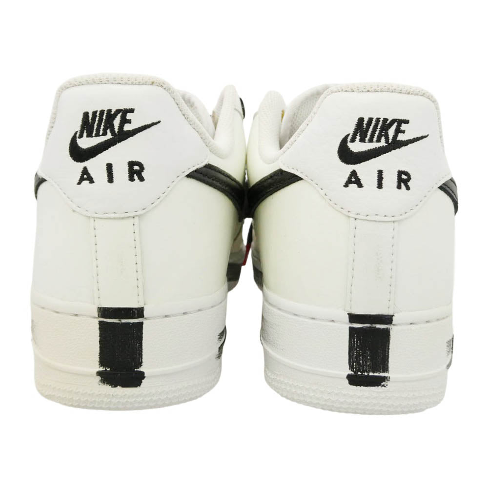 NIKE ナイキ DD3223-100 【フェイクバスターズ鑑定済】 PEACEMINUSONE Air Force 1 Low Para noise White Black G-DRAGON ピースマイナスワン エアフォース1 ロー パラノイズ ホワイト ブラック ジードラゴン ローカットスニーカー ホワイト系 27.5cm【美品】【中古】